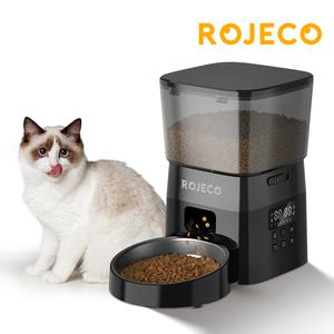 로제코 고양이 강아지 자동 급식기 2L (블랙) (RWSQ-02) 사료 반려견 반려묘 반려동물 애견 자동급식기