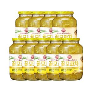 꿀모과차 1KG 9개탕비실 사무실 후식음료 가정용 겨울 액상 간식