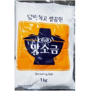 맛소금(대상 1K)X5/업소용맛소금/맛소금가루/맛소금대상/정제소금/솔트/양념소금/간내기/고급소금/소금가루