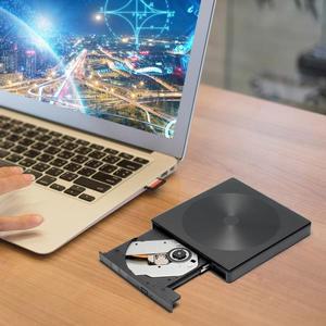 DC 12V 광학 드라이브 인클로저 케이스 USB 30 C 타입 DVD CDROM 플레이어 듀얼 포트 플매트 카펫 러그 앤