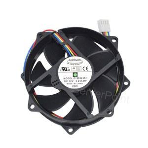 25A Everflow 4 원형 F129025SH 팬 와이어 90x90x25mm 서버 0 12V