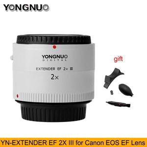 Yongnuo YN-2.0X III PRO 2x 렌즈 텔레 컨버터 익스텐더 Canon EOS EF 카메라 용 자동 초점 마운트