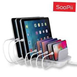 Soopii 7포트 USB PD PPS 초고속 멀티충전기 CS70