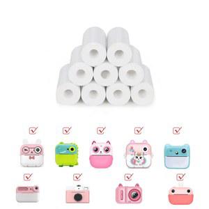Self Adhesive Instant Camera Print Refill Paper- Photo Printer Thermal Paper Rolls Paper,57x30mm