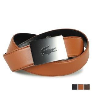 라코스테 Lacoste 남성 원터치 소가죽 벨트 LB84885 블랙 브라운 초코3색상