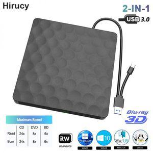 외장ODD 외장 블루레이 드 USB 30 C BD CD DVD RW 리더 라이터 휴대용 버너 노트북 PC 윈도우 맥용