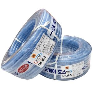 식용수용 편사호스 25mm X 45M / 식품용 물호스 급수 배수 다용도