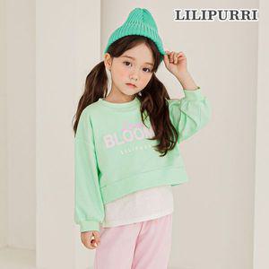 [보리보리/릴리푸리]릴리푸리 블라썸세트맨투맨(그린)