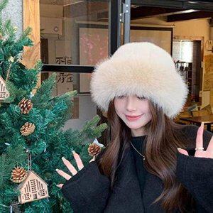 [셀러허브 패션][JHQSV74O_51IE]여성 귀달이모자 겨울모자 풍성한 퍼 4컬러