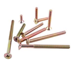 강화 도어 문 손잡이 볼트 8x120mm 유리 부속 나사