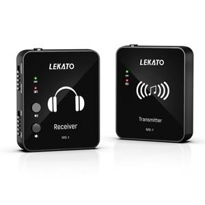 LEKATO M-VAVE M8 WP-10 2.4G 무선 헤드폰 이어폰 모니터 Cuvave 송신기 수신기 시스템 지원 스테레오 모노