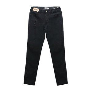 후부 여성 스트레이트 블랙진 데님팬츠 FGW-111BK