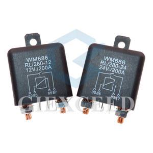 자동차 릴레이 120A 12V 48V 트럭 배터리 스위치 고출력 연속 시작