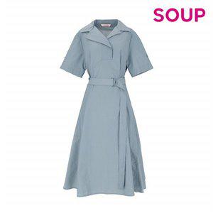 [SOUP]A라인 벨티드 원피스 OY4OPC6 _P334732517
