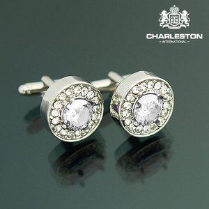 charleston 고급 커프스버튼 드레스 셔츠 넥타이핀 (W51C41A)