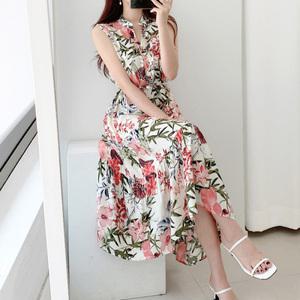 [롯데백화점]샐리 썸머 플라워 나시 원피스_I5B-IOP029