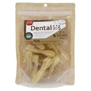 [OFK4N650]D17 덴탈365 칫솔껌 150g 연어 애견 구강관리