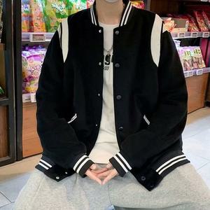 [라일리] Rly 가을 멋쟁이 오버핏 스타디움 데일리 남자 자켓 점퍼