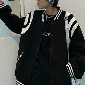 [라일리] Rly 데일리 남성 가을 멋쟁이 오버핏 스타디움 자켓 점퍼