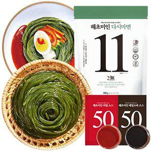 [해초미인]해초미인 다시마면 10입 + 비빔소스 5입 + 메밀소스 5입