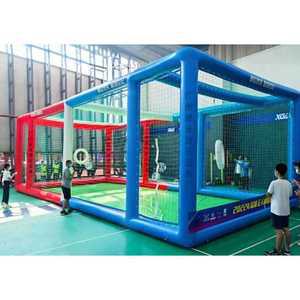 드론 경기 축구장 그물 프레임 네트 팽창 원격 체험장 6x4x3m