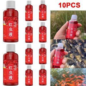 다용도걸이 물고기 미끼 첨가제 다목적 농축 레드 웜 액체 투과성 송어 대구 식욕 촉진 60ml