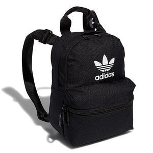 Adidas Originals 백팩 adidas 트레포일 2.0 미니 소형 여행 가방, 블랙/화이트, 원 사이즈, 블랙/화이트.,