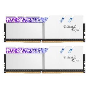G.SKILL DDR4 64G PC4-25600 CL16 TRIDENT Z ROYAL 실버 (32Gx2)