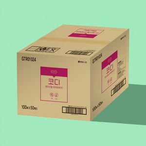 코디 핸드타올 GTR01024 뉴 2겹 1박스 5000매