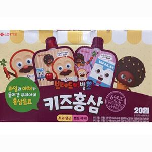 브레드이발소 키즈홍삼 100ml 20입 e