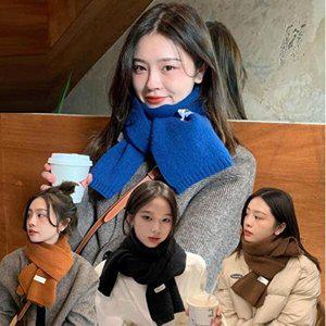 [셀러허브 패션][JHP02QQV_51JA]숏 패션 짧은목도리 머플러 베이직 넥워머