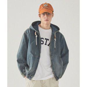 매장정품 후아유 WHO.A.U Denim Hoodie Zip-up WHJKF2293U 121414