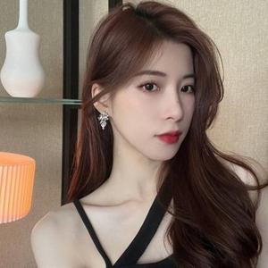 고급 은귀걸이 럭셔리 s925 정장 캐주얼 경량