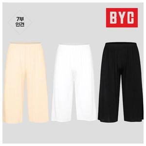 BYC 여성 인견 7부 속바지 여름냉감 하의 밴딩 RRG0048