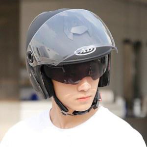 AD 오토바이 하프 사이즈 전기 더블 프리 자동차 여성 남성과 크로스 여름 헬멧 모토