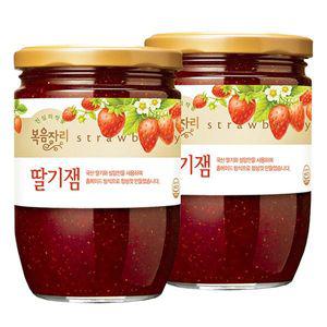[보리보리/마트인코리아_MIK]복음자리 딸기잼 640g x 2개