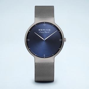 [베링] 15540-077 남성용 컨투어 블루/그레이 40mm