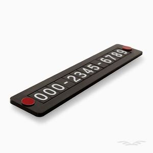 알티피아 주차전 자석 주차번호판 깔끔한주차알림판 1055 깔끔한주차알림판 주차전화번호판