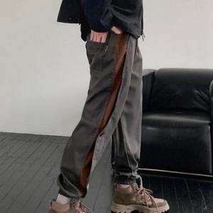코듀로이바지 데일리 워크웨어 조거팬츠 배색 (3huRB)