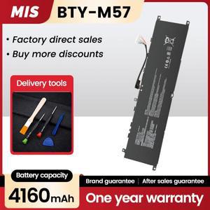 BNN MSI GP66 4160mah Leopard 10UG 시리즈 11UH MS-17K3 OEM 품질을위한 새로운 BTY-M57 노트북 배터리
