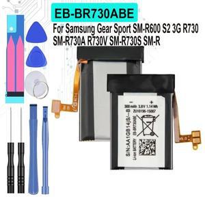 배터리 EB-BR730ABE 삼성 기어 스포츠 SM-R600 S2 3G R730 시계 Bateira 300mAh