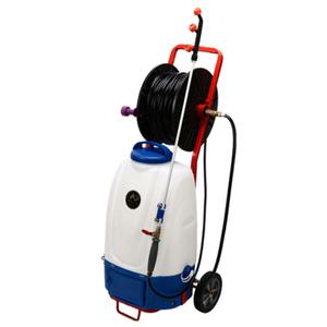 아폴로 AP-2002 주행식 충전식분무기 20L 농약호스50m