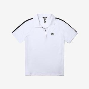 [FILA] 냉감 스트레치 숄더 포인트 카라티 (FS2TSG2351F_WHI)