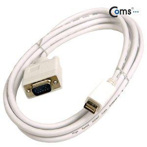 Coms MINI DVI 케이블 2M VGA변환DVI42 (WFFQATM)
