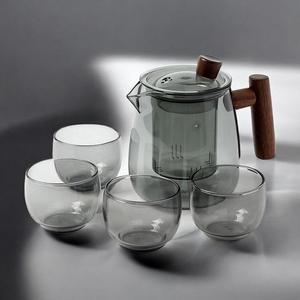 [BZJL2EC7_4C]게더릭 내열유리 차포트 찻잔세트 (4인) c