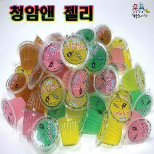 청암앤 곤충젤리 곤충먹이 장수풍뎅이 젤리 청암앤40개