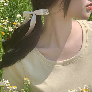 로안 실크 리본 헤어밴드 ac5876