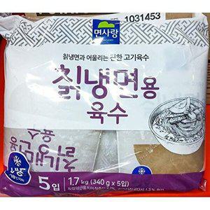 [셀러허브 패션][JHN225P5_52EN]칡냉면용 냉면재 340g x5입 1.7k X5