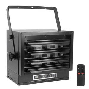 8500W 전기 차고 히터 마운트 240V 과열 리모컨 이상적임 조절기 온도 방지 강제 상점 포함 타이머 공간 천장 유선 팬 8시간 작업장 창고에