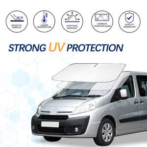 자동차 UV 선 쿨러 점피 바이저 블록 유지 쉐이드 햇빛가리개 앞유리 접이식 보호대 시트로엥